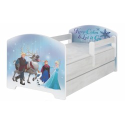 Dětská postel Disney s šuplíkem - Frozen