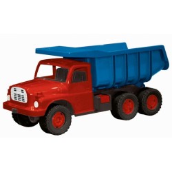 Auto Tatra 148 modro-červená, plastová