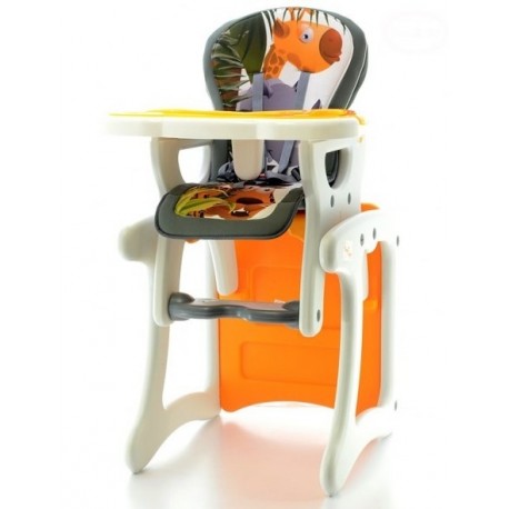 Jídelní stoleček - Žirafa oranžová