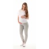Těhotenské kalhoty/tepláky Gregx,  Vigo s kapsami - šedé