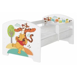 Dětská postel Disney - Medvídek PÚ a tygřík 