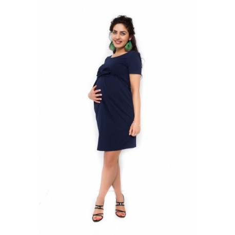 Těhotenské šaty Vivian - granát