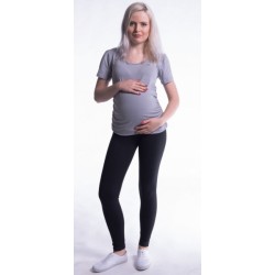 Těhotenské legíny - černé