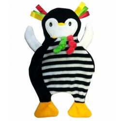 Hencz Toys Pinkado - senzorická edukační hračka - šustíci - tučňáček