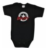 Body ROCK STAR BABY krátký rukáv - černé