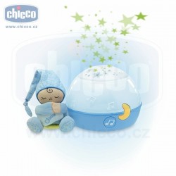 Chicco Lampička hrající noční obloha - modrá