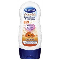 Měsíčkový mycí gel a šampón - Bübchen 
