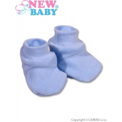Dětské bačkůrky New Baby modré