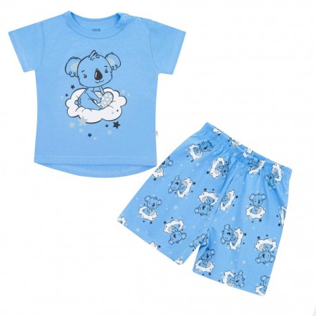Dětské letní pyžamko New Baby Dream modré, Modrá, 68 (4-6m)