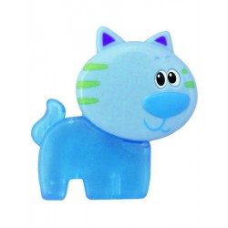 Chladící kousátko Baby Mix Kočička modré, Modrá