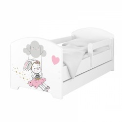 BabyBoo Dětská postel 140 x 70cm -  Rabbit