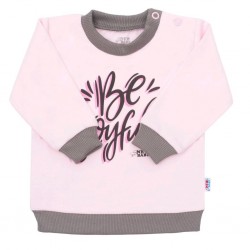 Kojenecké tričko New Baby With Love růžové, Růžová, 68 (4-6m)
