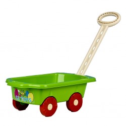 Dětský vozík Vlečka BAYO 45 cm zelený, Zelená