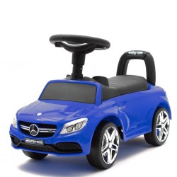 Odrážedlo Mercedes Benz AMG C63 Coupe Baby Mix modré, Modrá