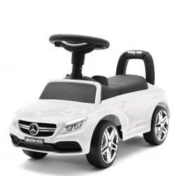 Odrážedlo Mercedes Benz AMG C63 Coupe Baby Mix bílé, Bílá