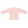 Mamatti Novorozenecká bavlněná košilka, kabátek, Magnólie - pudrová