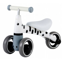 Odrážedlo/tříkolka Eco Toys, Zebra  - bílá