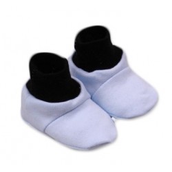 Botičky/ponožtičky,Little prince  bavlna  - modro/šedé