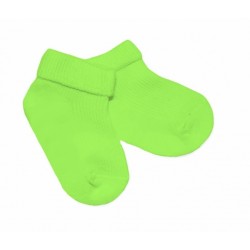 Irka Kojenecké bavlněné ponožky, zelené