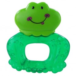 Chladící kousátko Baby Mix žabka, Zelená