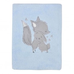 Dětská deka Koala Foxy blue, Modrá