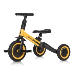 Dětské kolo, odrážedlo Colibro Tremix 4v1 - žluté