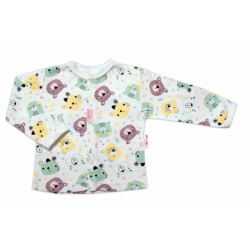 Baby Nellys Kojenecká košilka, New Teddy, neutrální barva