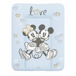 Ceba Baby Přebalovací podložka měkká 50x70cm Disney Minnie &amp; Mickey, modrá