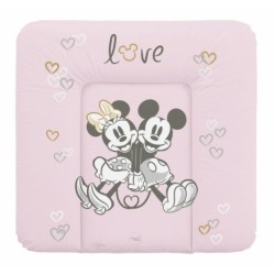 Ceba Baby Přebalovací podložka měkká 75x72cm Disney Minnie &amp; Mickey, růžová