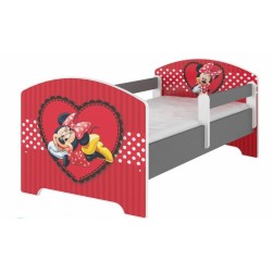 Dětská postel Disney - Minnie Srdíčko