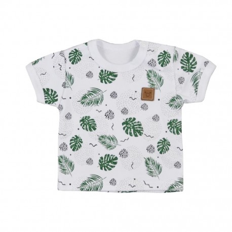 Kojenecké tričko s krátkým rukávem Koala Nature, Zelená, 62 (3-6m)