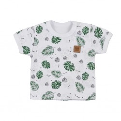 Kojenecké tričko s krátkým rukávem Koala Nature, Zelená, 80 (9-12m)