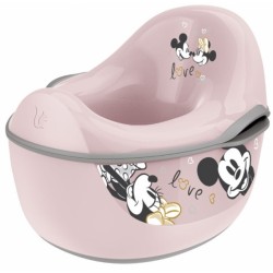 Keeeper Nočník Minnie Mouse 4 v 1 s protiskluzem - pudrově růžový