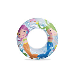 Dětský nafukovací kruh Bestway 51cm Mořské panny, Multicolor