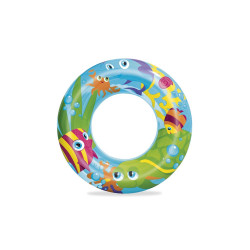 Dětský nafukovací kruh Bestway 56cm Rybičky, Multicolor