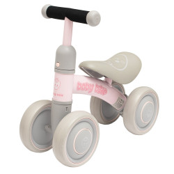 Dětské odrážedlo Baby Mix Baby Bike Fruit pink, Růžová