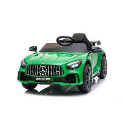 Elektrické autíčko BABYMIX Mercedes-Benz GTR-S AMG green, Zelená