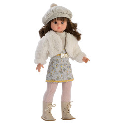 Luxusní dětská panenka-holčička Berbesa Roksana 40cm, Multicolor