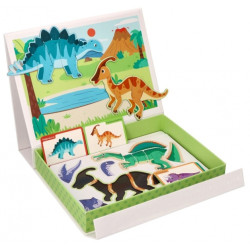 Magnetická vkládačka/puzzle Adam Toys, Dinosaurus