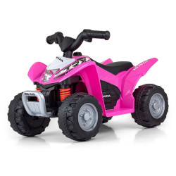 Elektrická čtyřkolka Milly Mally Honda ATV růžová, Růžová