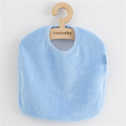 Dětský froté bryndák New Baby Comfortably blue, Modrá